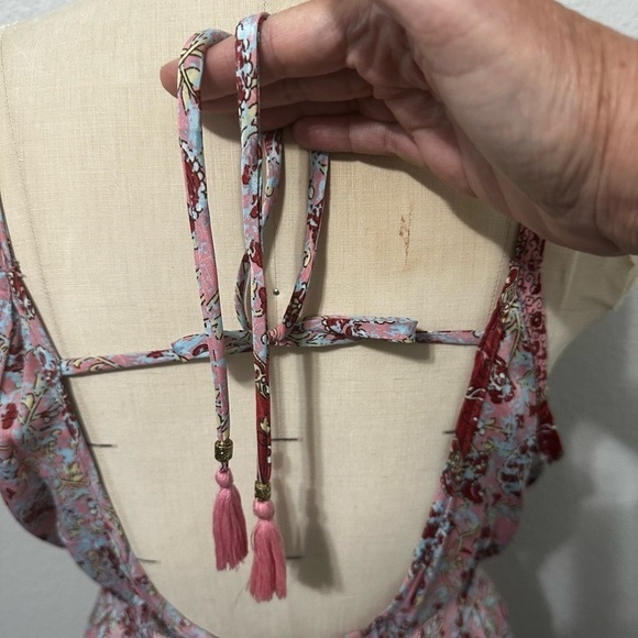 Karma Highway Floral & Paisley Print Maxi Dress. One size. - Picture 10 of 11